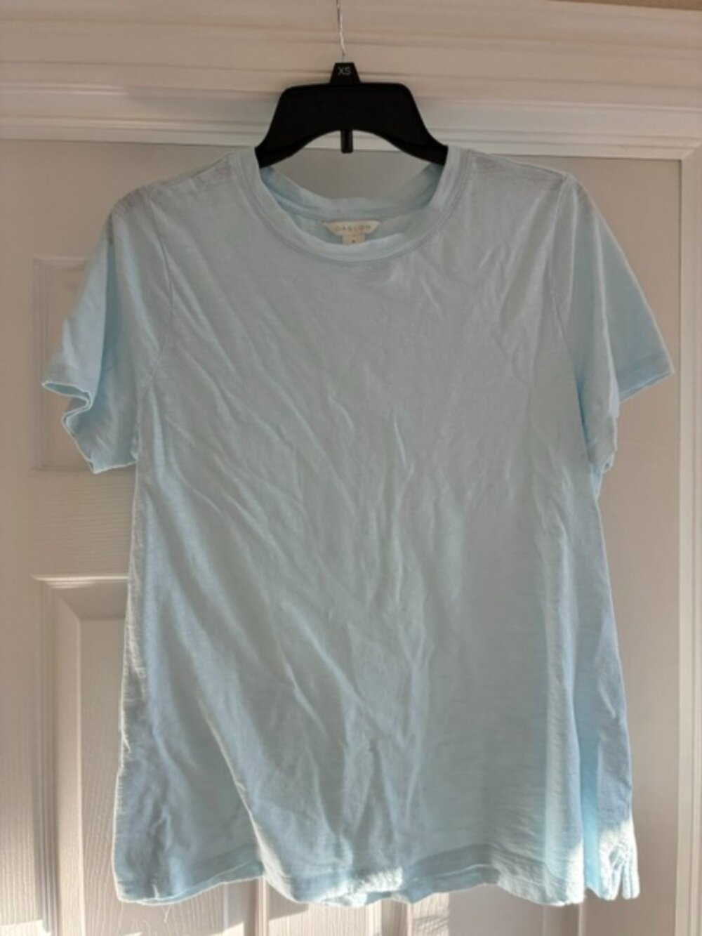 Caslon tee, size XL, baby blue